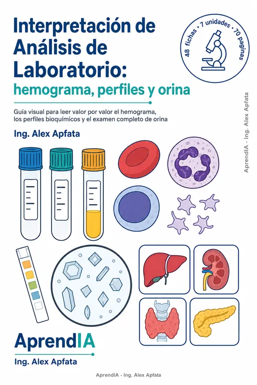 Interpretación de Análisis de Laboratorio: hemograma, perfiles y orina