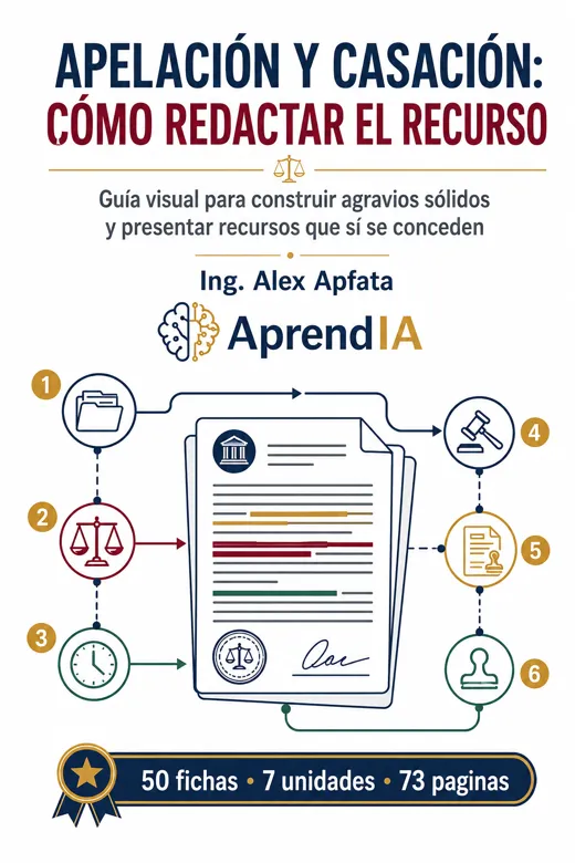 Apelación y Casación: cómo redactar el recurso