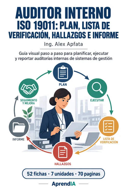 Auditor Interno ISO 19011: Plan, Lista de Verificación, Hallazgos e Informe