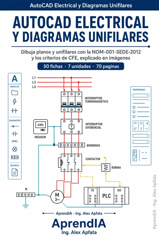 AutoCAD Electrical y Diagramas Unifilares — Edición México