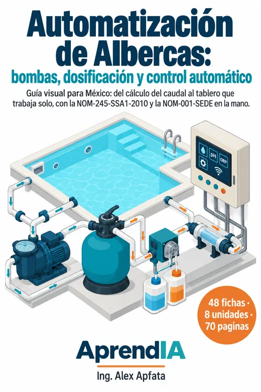 Automatización de Albercas: bombas, dosificación y control automático