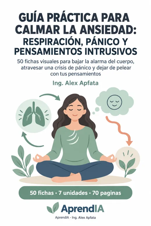 Guía Práctica para Calmar la Ansiedad: Respiración, Pánico y Pensamientos Intrusivos