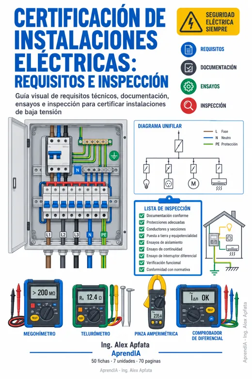 Certificación de Instalaciones Eléctricas: Requisitos e Inspección
