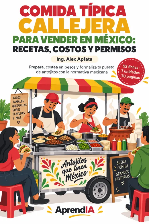 Comida Típica Callejera para Vender en México: Recetas, Costos y Permisos