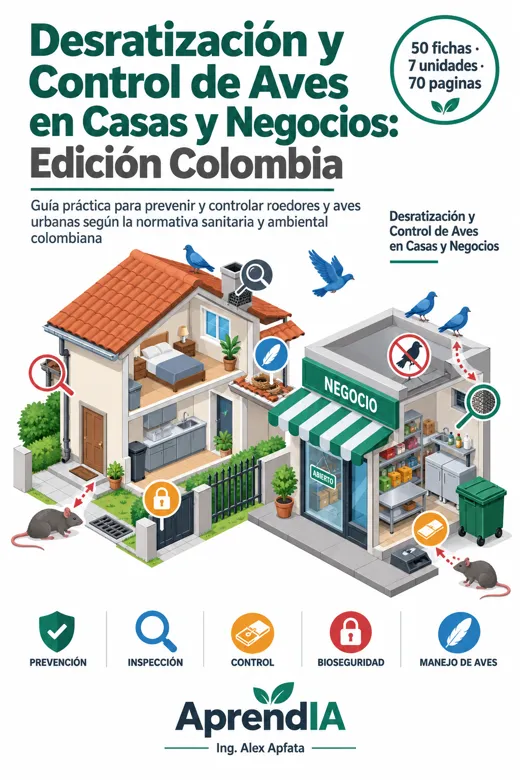 Desratización y Control de Aves en Casas y Negocios: Edición Colombia