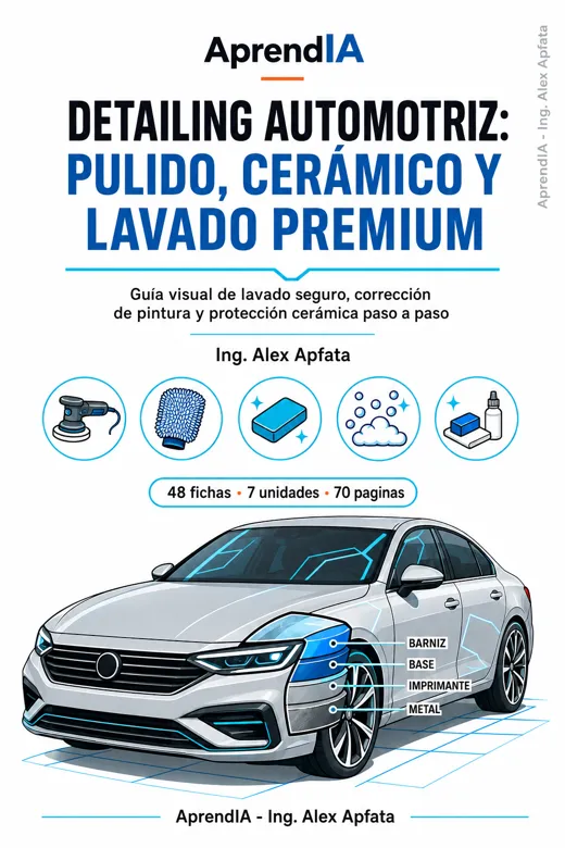 Detailing Automotriz: pulido, cerámico y lavado premium