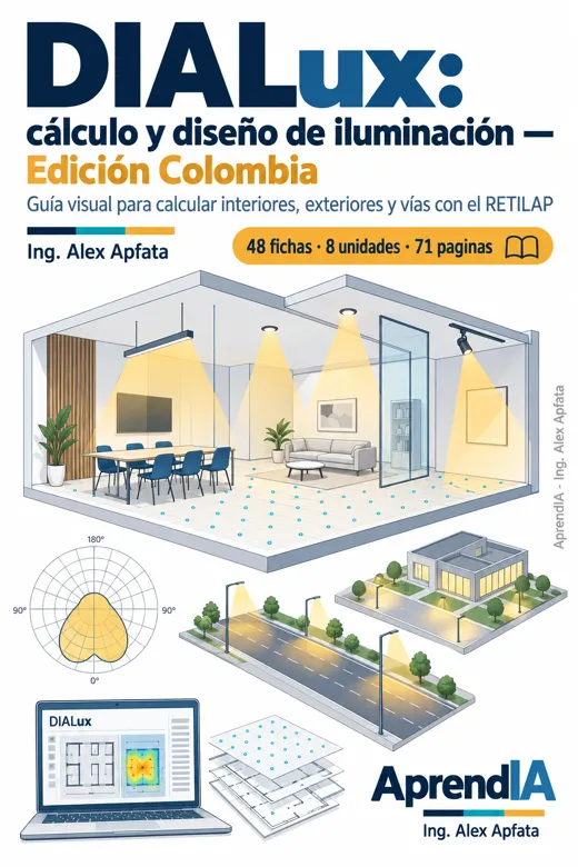 DIALux: cálculo y diseño de iluminación — Edición Colombia