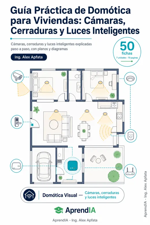 Guía Práctica de Domótica para Viviendas: Cámaras, Cerraduras y Luces Inteligentes