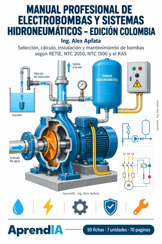 Manual Profesional de Electrobombas y Sistemas Hidroneumáticos – Edición Colombia