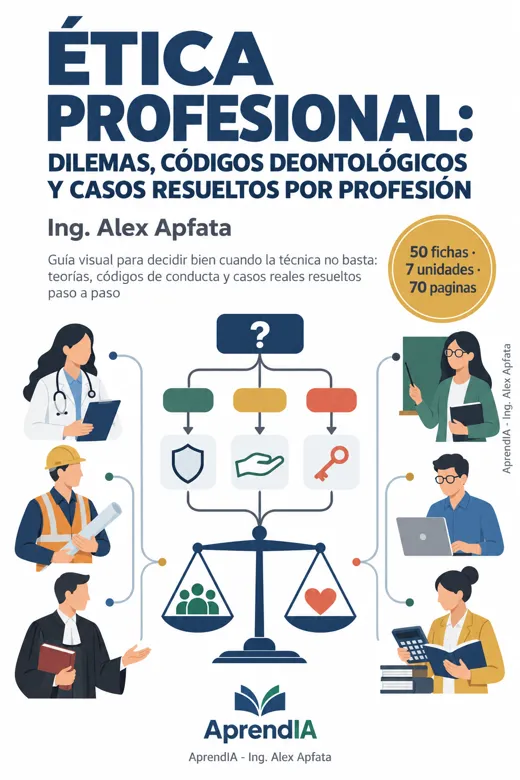Ética Profesional: Dilemas, Códigos Deontológicos y Casos Resueltos por Profesión