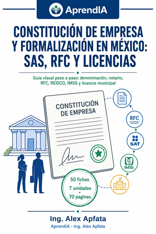 Constitución de Empresa y Formalización en México: SAS, RFC y licencias