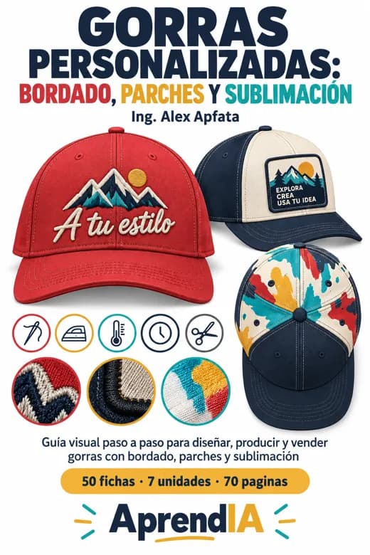 Gorras Personalizadas: Bordado, Parches y Sublimación