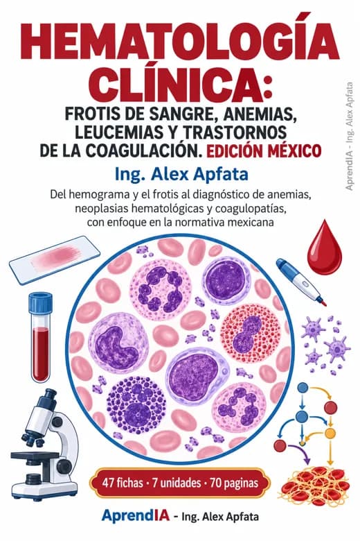 Hematología Clínica: Frotis de Sangre, Anemias, Leucemias y Trastornos de la Coagulación. Edición México