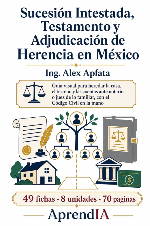 Sucesión Intestada, Testamento y Adjudicación de Herencia en México