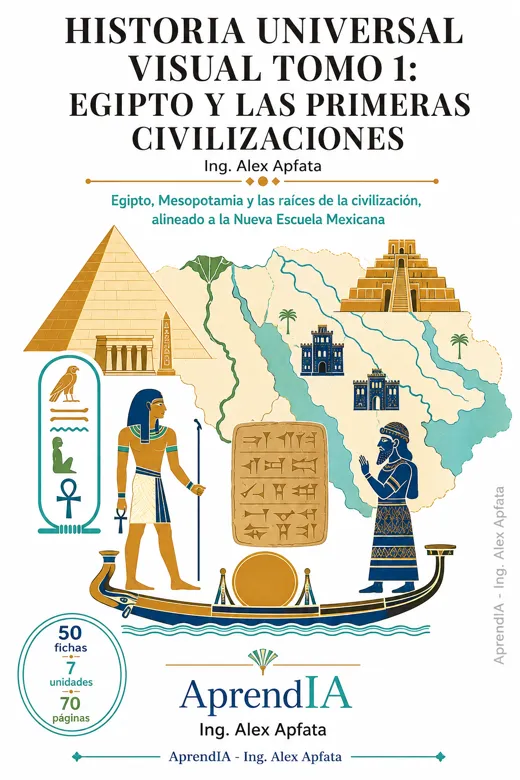Historia Universal Visual 1: Egipto y las Primeras Civilizaciones — Edición México
