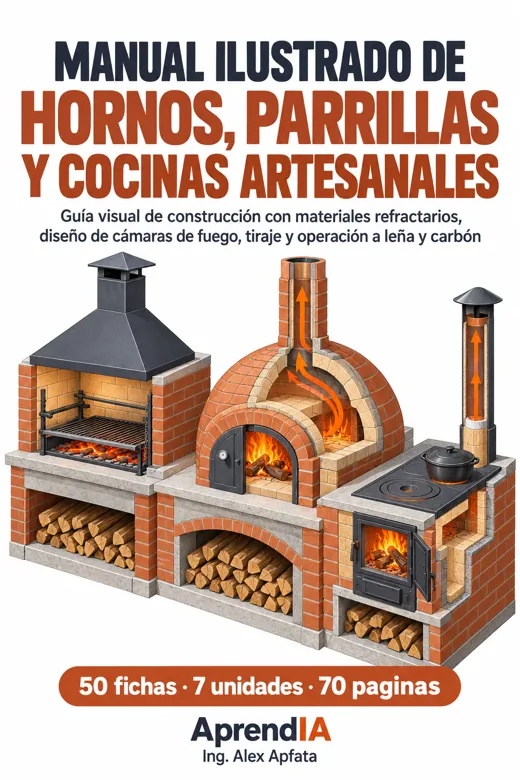 Manual Ilustrado de Hornos, Parrillas y Cocinas Artesanales