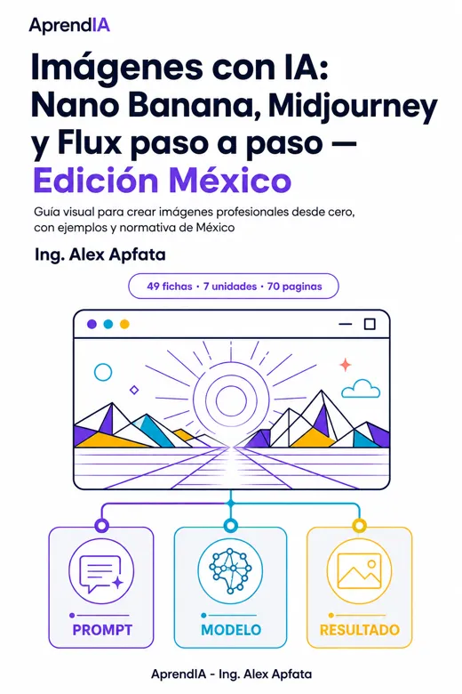 Imágenes con IA: Nano Banana, Midjourney y Flux paso a paso — Edición México
