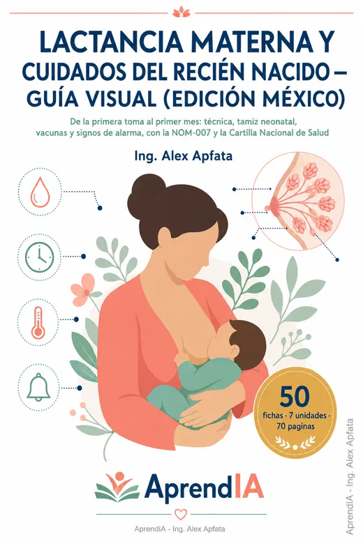 Lactancia Materna y Cuidados del Recién Nacido — Guía Visual (Edición México)