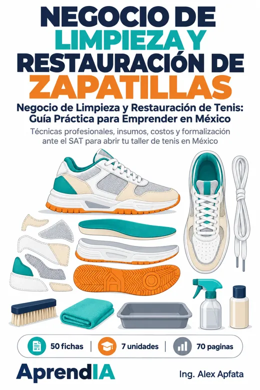 Negocio de Limpieza y Restauración de Tenis: Guía Práctica para Emprender en México