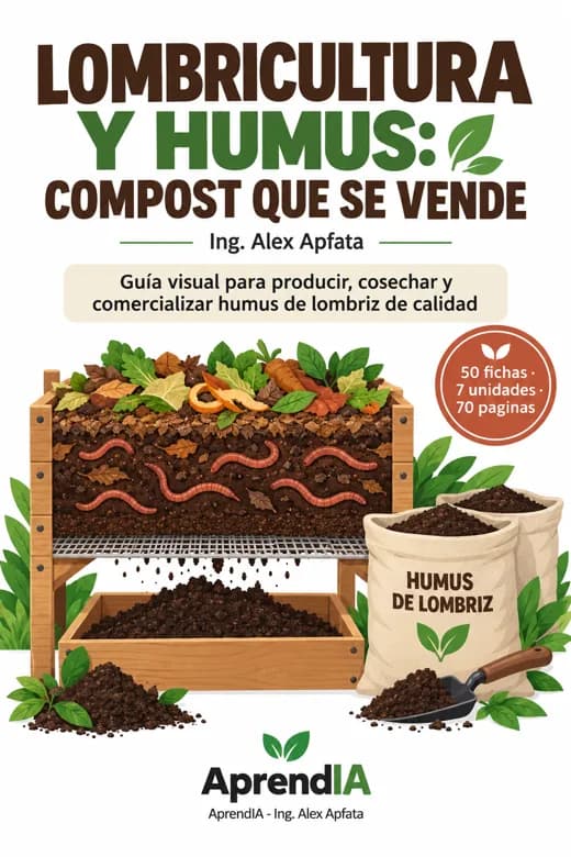 Lombricultura y Humus: Compost que se Vende