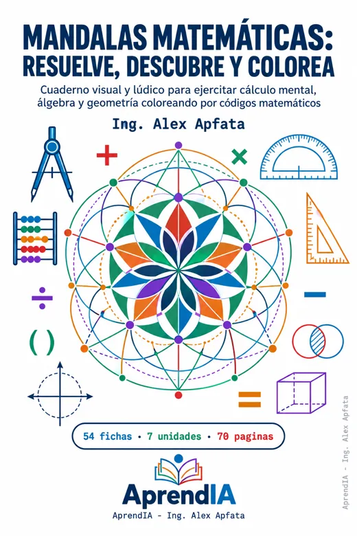 Mandalas Matemáticas: Resuelve, Descubre y Colorea