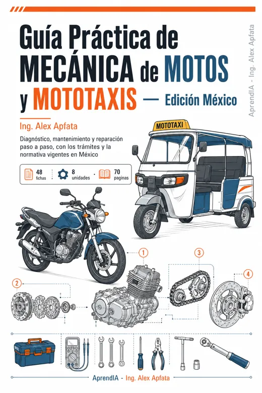 Guía Práctica de Mecánica de Motos y Mototaxis — Edición México