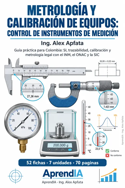 Metrología y Calibración de Equipos: Control de Instrumentos de Medición