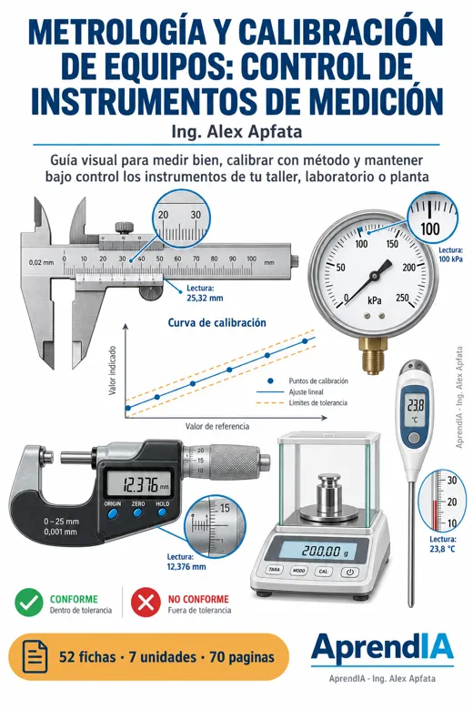 Metrología y Calibración de Equipos: Control de Instrumentos de Medición