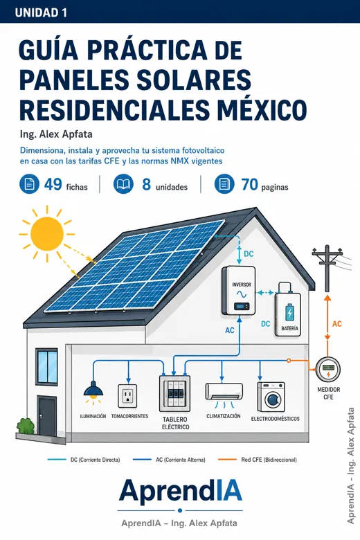 Guía Práctica de Paneles Solares Residenciales México