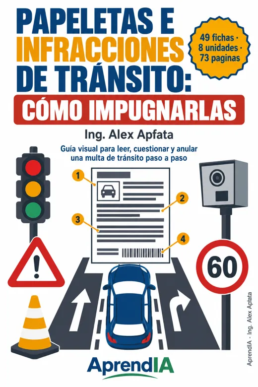 Papeletas e Infracciones de Tránsito: cómo impugnarlas