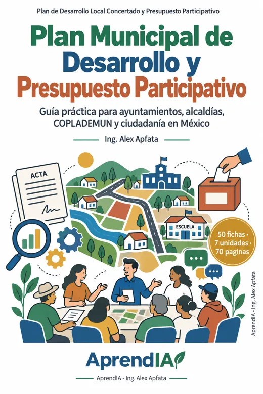 Plan Municipal de Desarrollo y Presupuesto Participativo