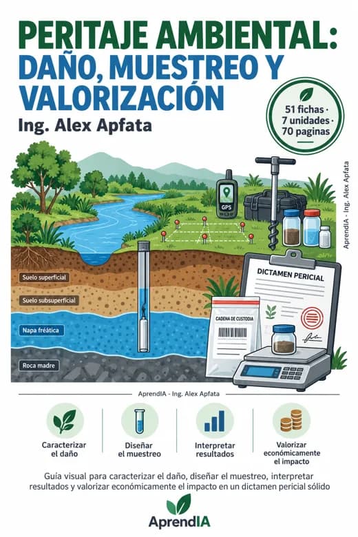 Peritaje Ambiental: Daño, Muestreo y Valorización