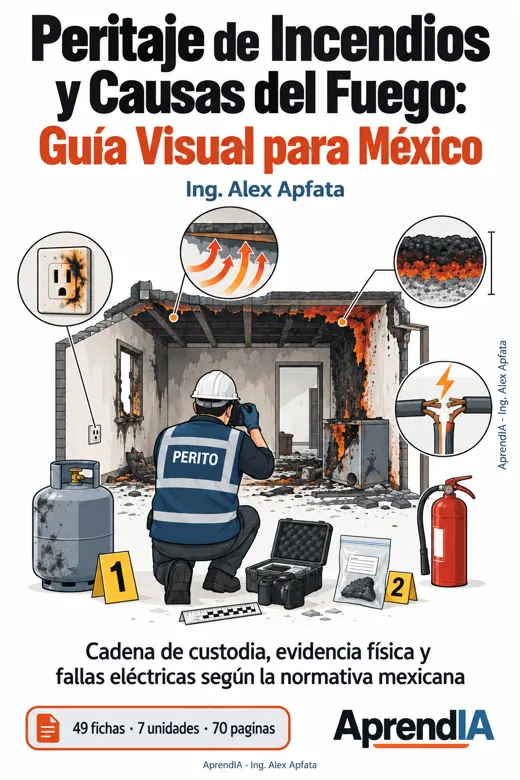Peritaje de Incendios y Causas del Fuego: Guía Visual para México