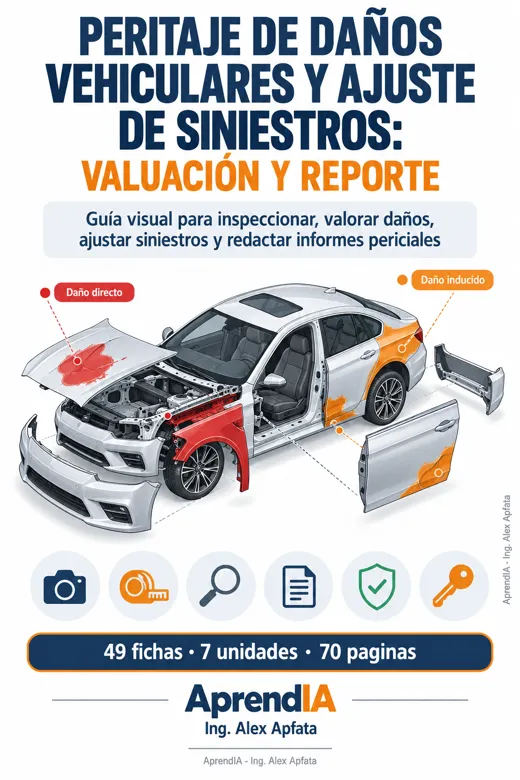 Peritaje de Daños Vehiculares y Ajuste de Siniestros: Valuación y Reporte