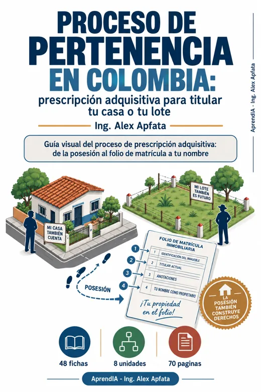 Proceso de Pertenencia en Colombia: prescripción adquisitiva para titular tu casa o tu lote
