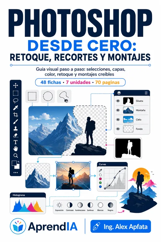 Photoshop desde Cero: retoque, recortes y montajes