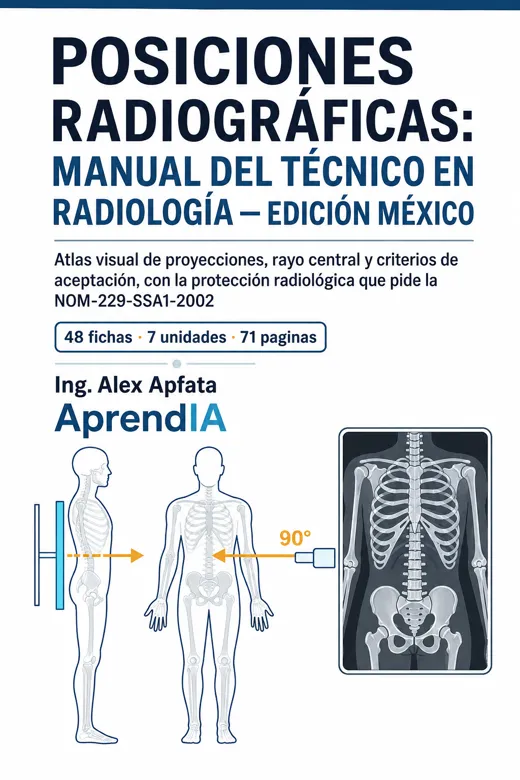 Posiciones Radiográficas: manual del técnico en radiología — Edición México