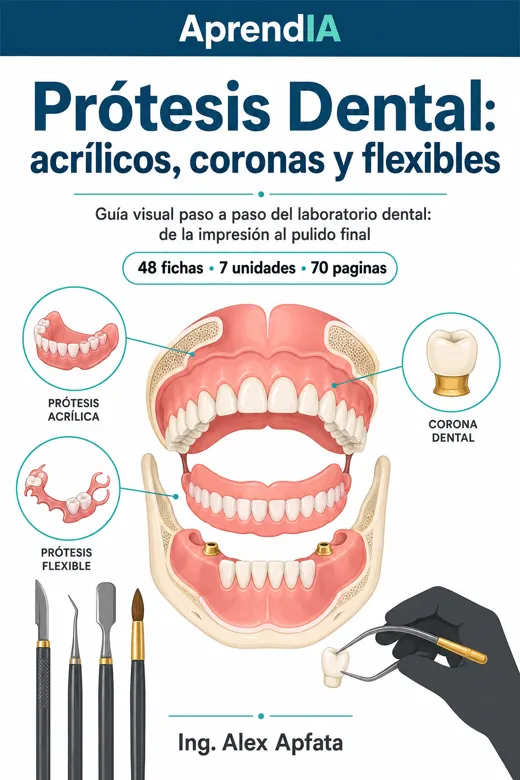 Prótesis Dental: acrílicos, coronas y flexibles