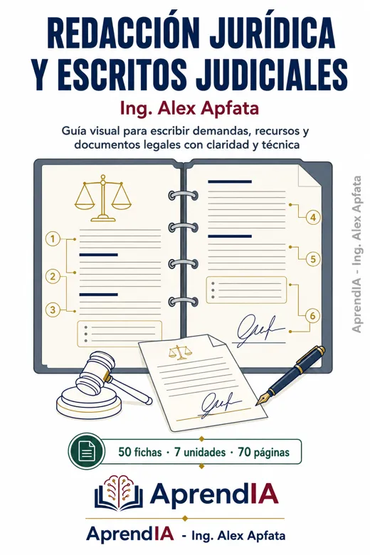 Redacción Jurídica y Escritos Judiciales