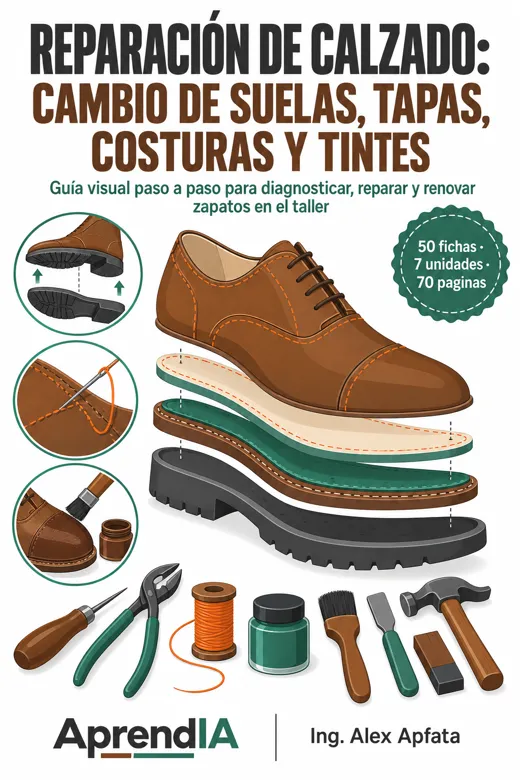 Reparación de Calzado: Cambio de Suelas, Tapas, Costuras y Tintes