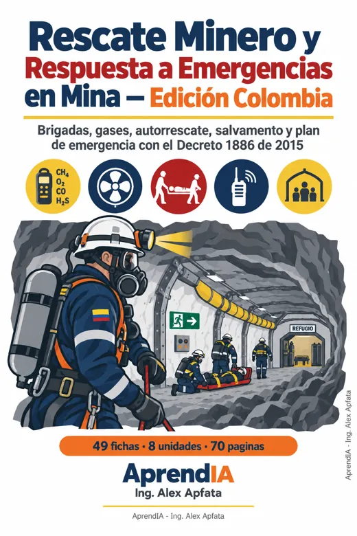 Rescate Minero y Respuesta a Emergencias en Mina — Edición Colombia