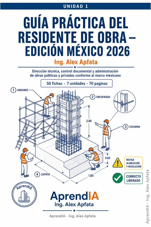 Guía Práctica del Residente de Obra — Edición México 2026