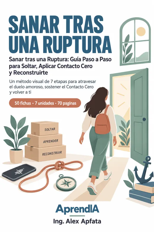 Sanar tras una Ruptura: Guía Paso a Paso para Soltar, Aplicar Contacto Cero y Reconstruirte