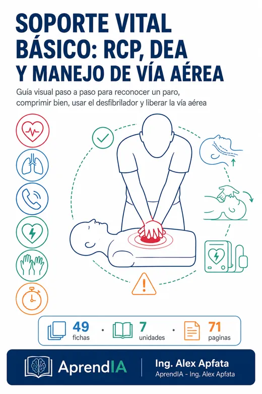 Soporte Vital Básico: RCP, DEA y manejo de vía aérea