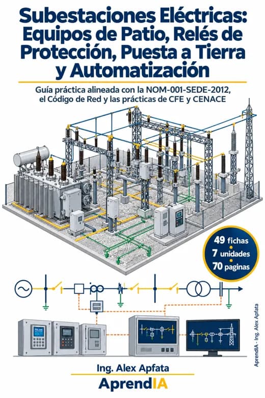 Subestaciones Eléctricas: Equipos de Patio, Relés de Protección, Puesta a Tierra y Automatización