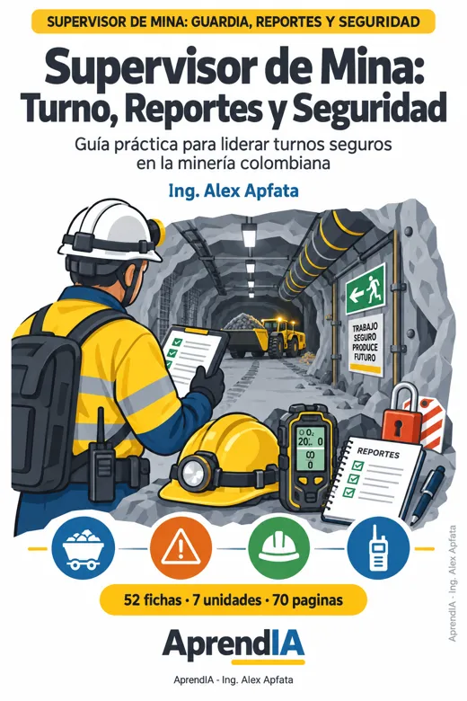 Supervisor de Mina: Turno, Reportes y Seguridad