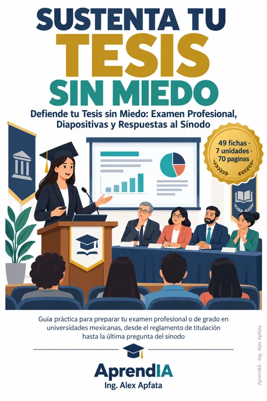 Defiende tu Tesis sin Miedo: Examen Profesional, Diapositivas y Respuestas al Sínodo