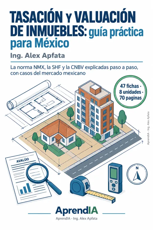Tasación y Valuación de Inmuebles: guía práctica para México