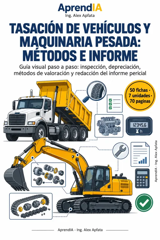 Tasación de Vehículos y Maquinaria Pesada: Métodos e Informe