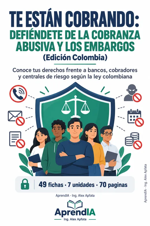 Te Están Cobrando: Defiéndete de la Cobranza Abusiva y los Embargos (Edición Colombia)